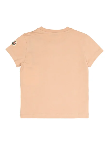 Dětské tričko Moncler Enfant růžové