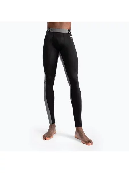 Legginsy treningowe Venum Tempest Spats black/ grey czarne