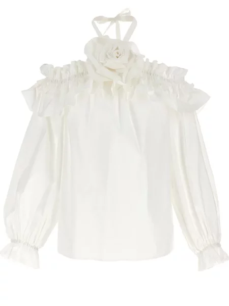 Bluză Carolina Herrera alb