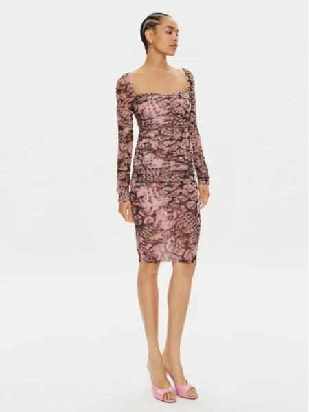 Pinko Rochie de zi Anfitrione Colorat roz