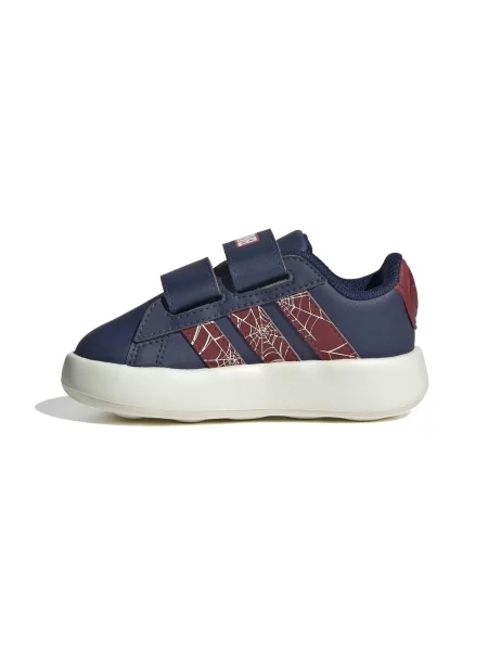Adidas Sneakersy Marvel Spider-Man Grand Court Tmavomodrá biela