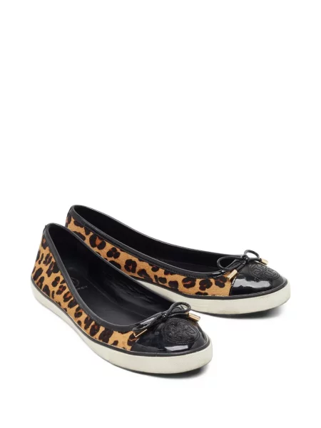 Balerini Tory Burch cu imagine cu model leopard maro