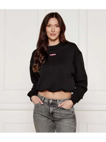 Tommy Jeans Hanorac | Cropped Fit negru