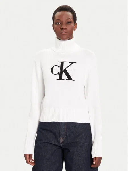 Rolák Calvin Klein Jeans biela