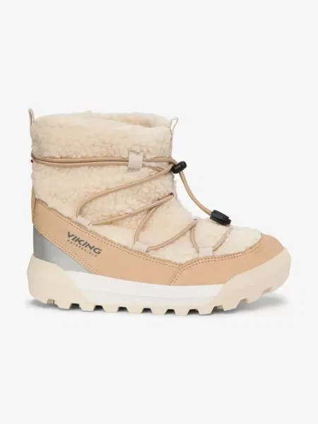 Viking Kids gyerek téli cipő Expower Flake Warm WP SL bézs