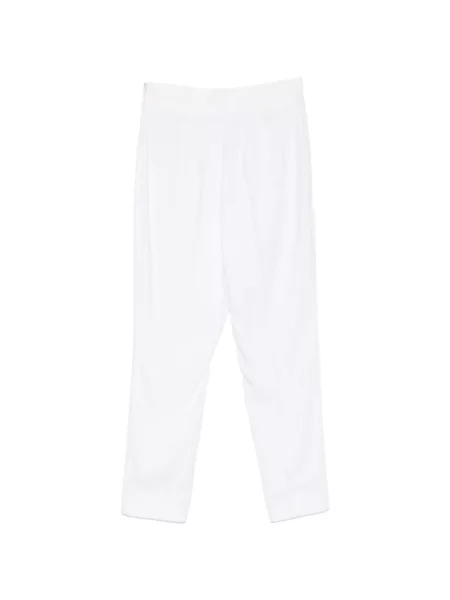 Pantaloni Simona Corsellini alb