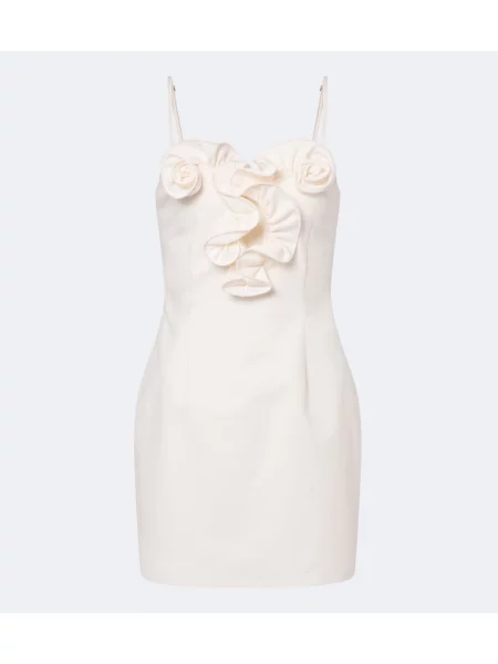 Rochie Magda Butrym cu model floral alb