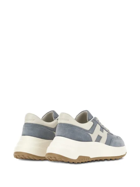 Sneakerși Hogan din piele albastru