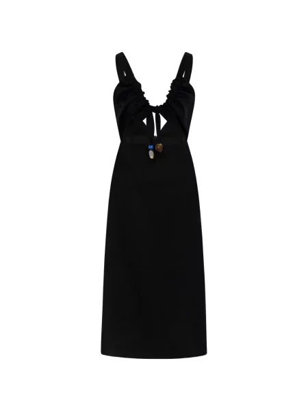 Rochie midi Cayet negru