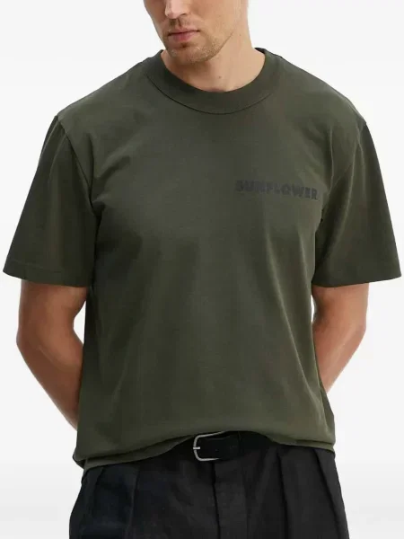 Tricou Sunflower cu imagine verde