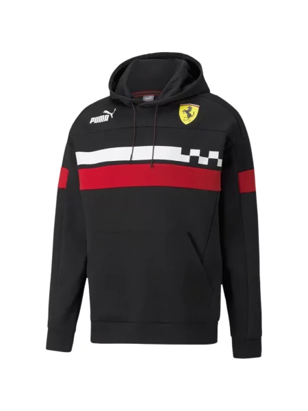 Hanorac cu glugă Puma negru