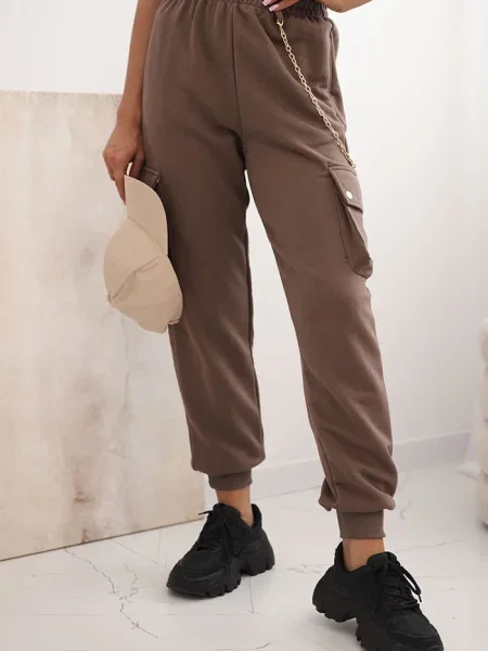 Pantaloni cargo Kesi maro