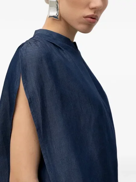 Bluzka Darkpark bez rękawów niebieska