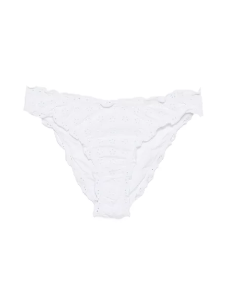 Bikini Polo Ralph Lauren z falbankami białe