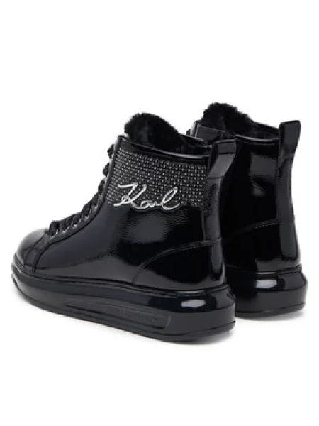 KARL LAGERFELD Bakancs Kapri fekete