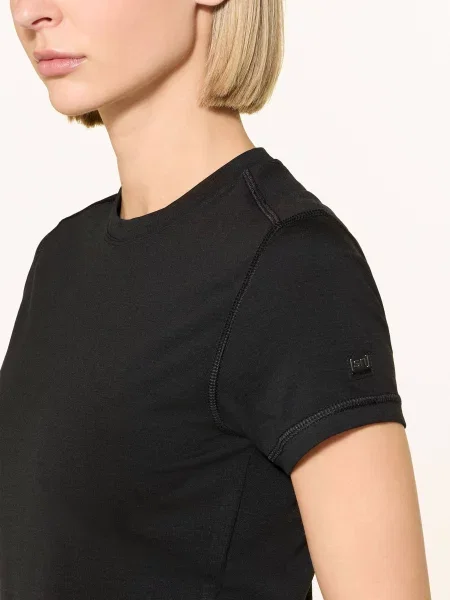 Super.Natural Funkční Spodní Tričko Lux S Merino Vlnou černá