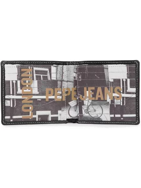 Peňaženka Pepe Jeans čierna