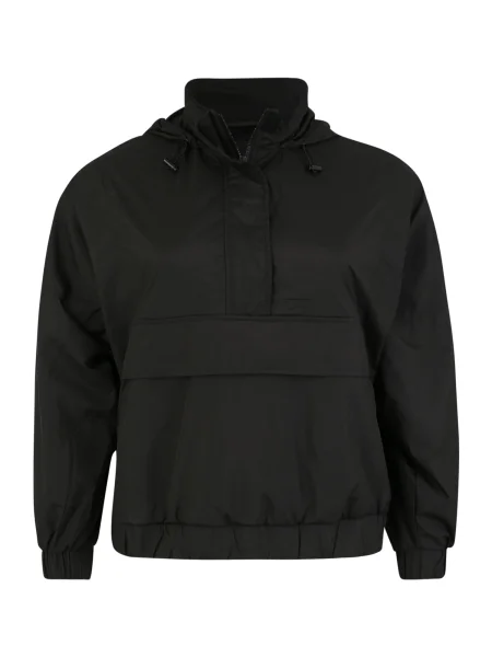 Urban Classics Geacă de primăvară-toamnă negru