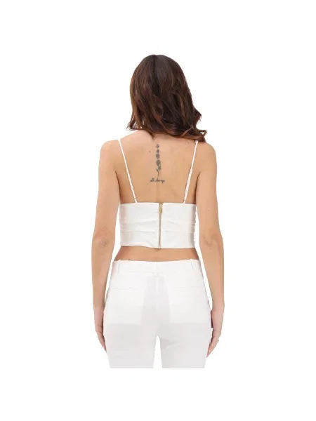 Top Pinko alb