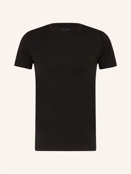 Falke T-Shirt Daily Climawool Z Dodatkiem Wełny Merino schwarz
