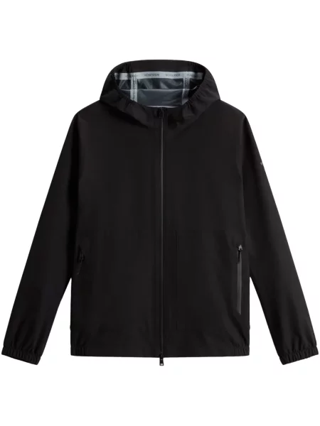 Geacă Woolrich cu glugă negru