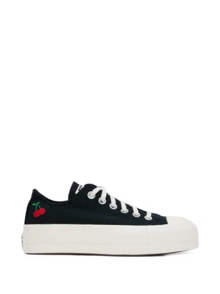 Sneakersy Converse Chuck Taylor All Star na platformie czarne