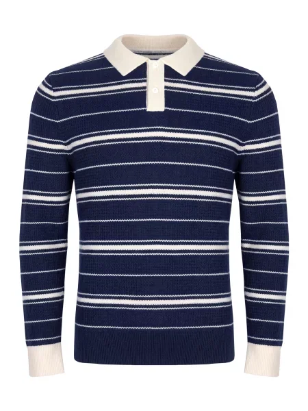 Vantory Pulover deschis / bleumarin bej