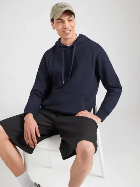 LERROS Mikina námornícka modrá