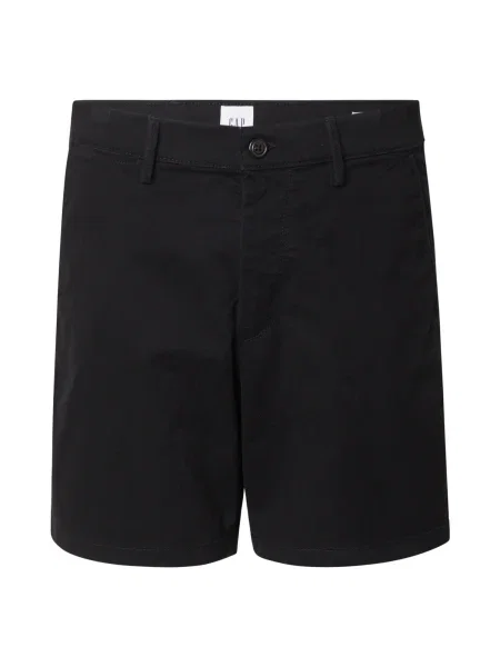 GAP Chino hlače ESSENTIAL' črna