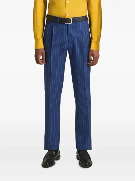 Costum Kiton cu două rânduri de nasturi albastru