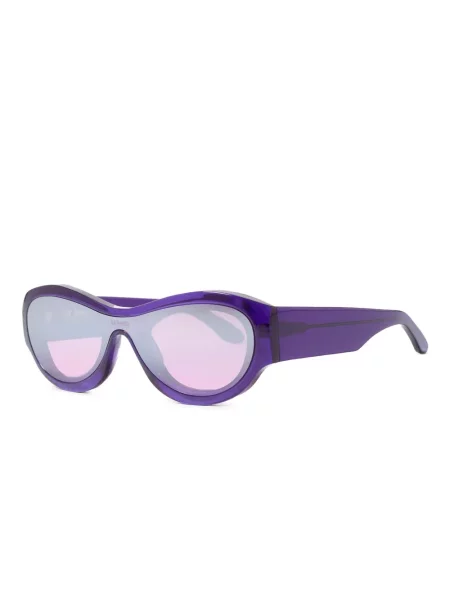 Ochelari de soare Sunnei cu imprimeu geometric violet