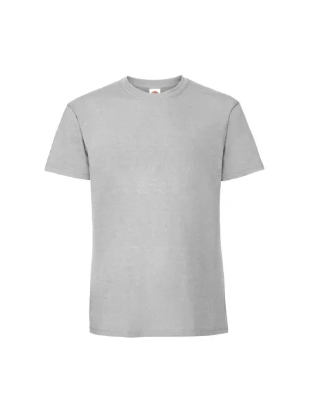 Koszulka Iconic Premium Ringspun Cotton T-shirt szara