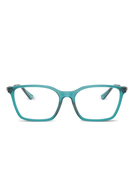 Ochelari de soare pătrați Armani Exchange verde