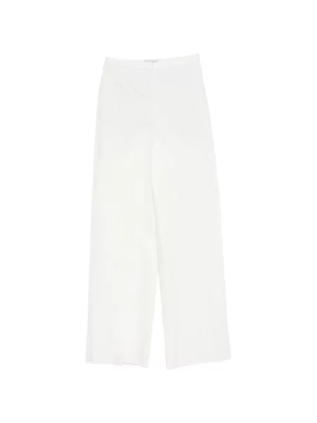 Pantaloni Agnona alb