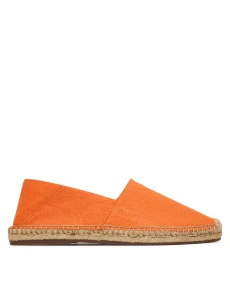 Polo Ralph Lauren Espadrile Cevio Washed Canvas oranžna