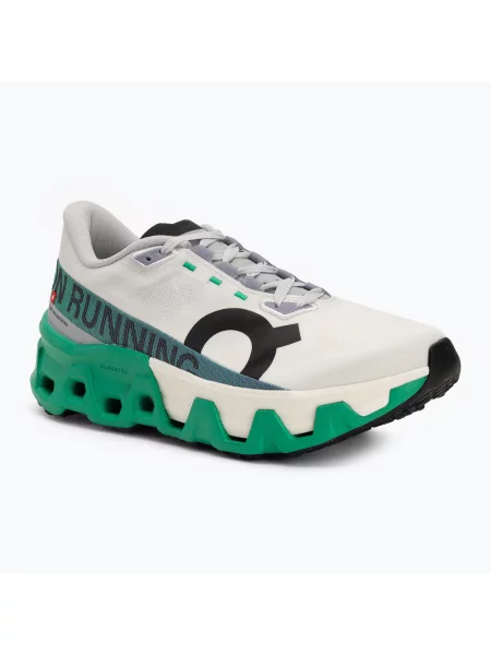 Běžecké boty On Cloudmonster Hyper white/mint bílé