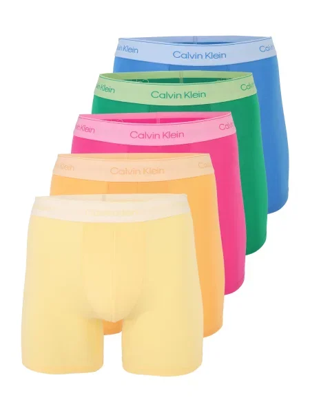 Calvin Klein Boksarice / svetlo rumena / zelena / oranžna / roza modra
