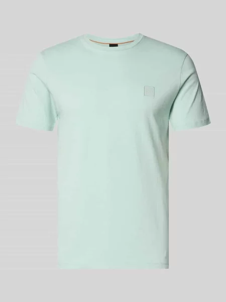 T-shirt o kroju regular fit z czystej bawełny model „TALES” Boss Orange