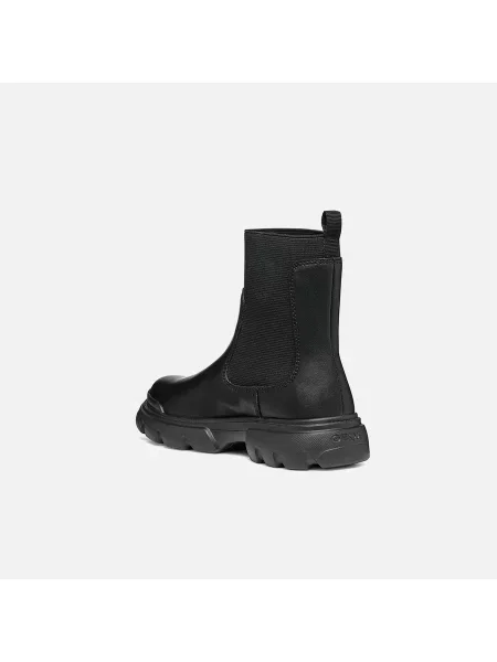 Cizme scurte copii Geox negru