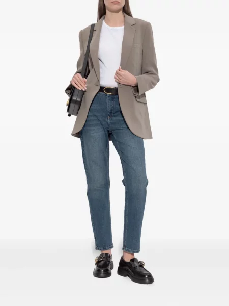 Sandały Michael Michael Kors bez obcasa w wężowy wzór szare