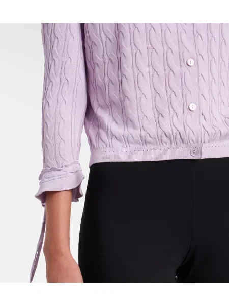 Cardigan Gucci tricotate violet