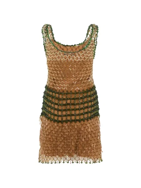 Rochie mini Alberta Ferretti maro