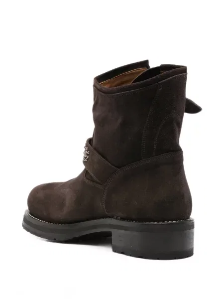 Botine Second/layer cu tepi maro