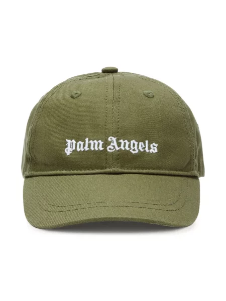 Czapka z daszkiem dziecięca Palm Angels zielona