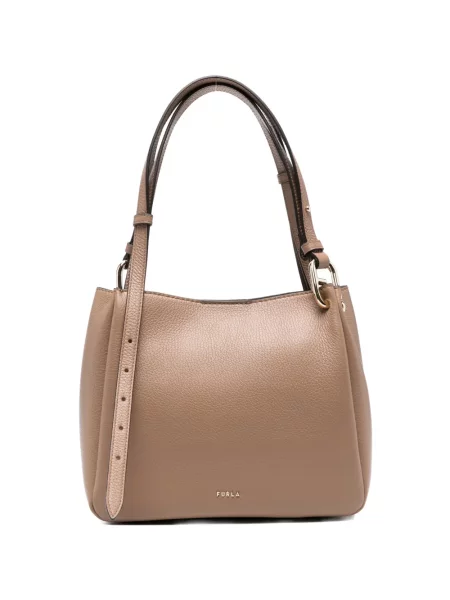 Geantă shopper Furla din piele