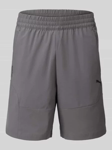 Szorty sportowe o kroju regular fit z nadrukiem z logo Puma Performance