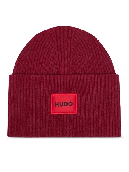 HUGO kapa za žene s vunom Saffa_hat crvena