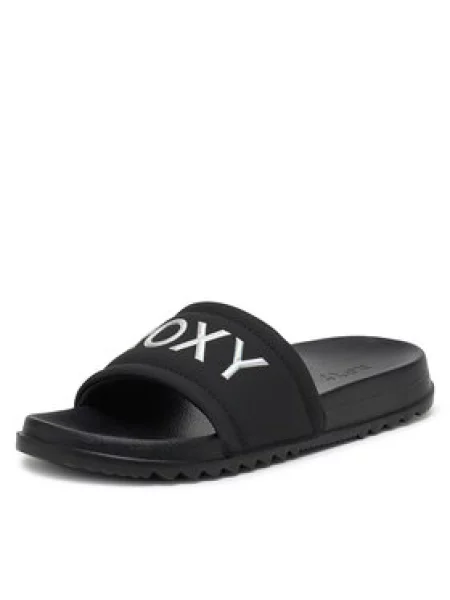 Dětské pantofle Roxy černé