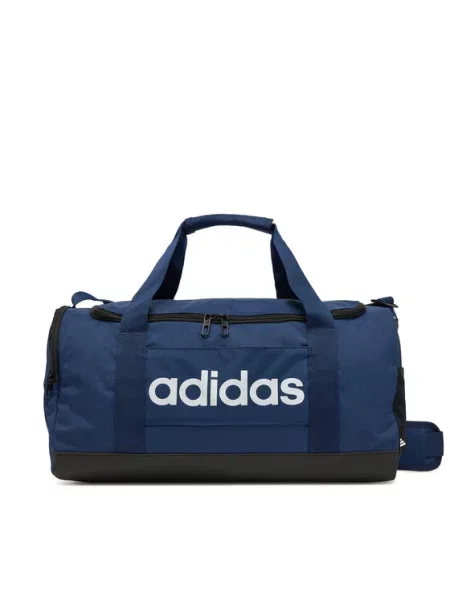 Adidas Taška Linear Duffel Bag Small Tmavomodrá biela