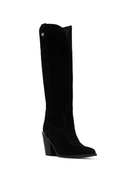 Botine Guess cu broderie negru